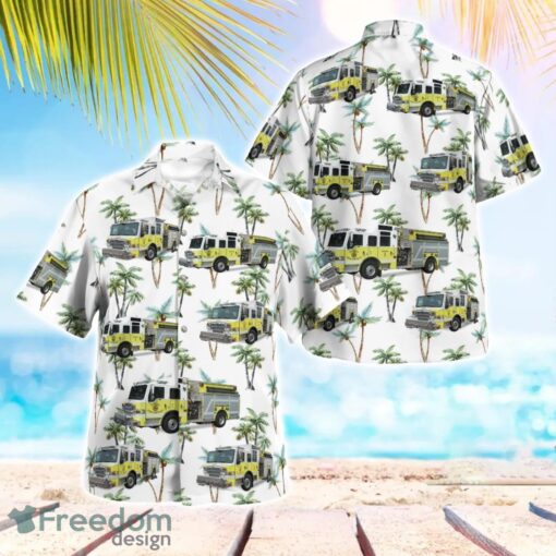 Cicero Fire Department 3D Hawaiian Shirt Product Photo 1