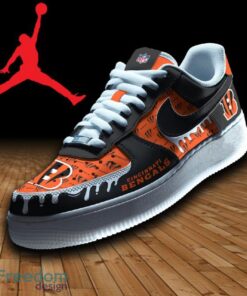 Cincinnati Bengals Air Force 1 Shoes New Trending For Men Women Gift AF1 Cincinnati Bengals Air Force 1 Shoes New Trending For Men Women Gift AF1