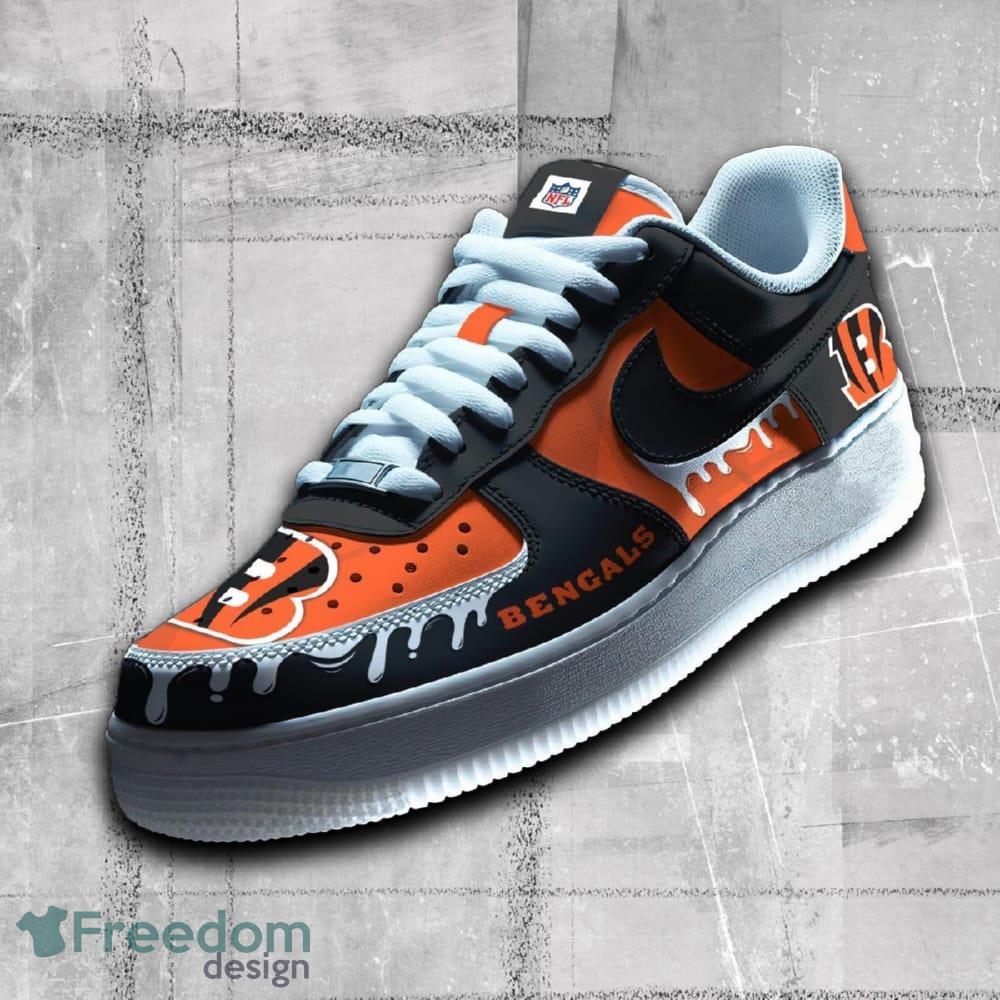 Cincinnati Bengals NFL AF1 Shoes Performance All Over Print Gift Air Force 1 Sneaker image Cincinnati Bengals NFL AF1 Shoes Performance All Over Print Gift Air Force 1 Sneaker - Cincinnati Bengals NFL AF1 Shoes Performance All Over Print Gift Air Force 1 Sneaker