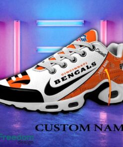 Cincinnati Bengals NFL Air Cushion Sport Shoes New For Men Women Fans Custom Name Cincinnati Bengals NFL Air Cushion Sport Shoes New For Men Women Fans Custom Name