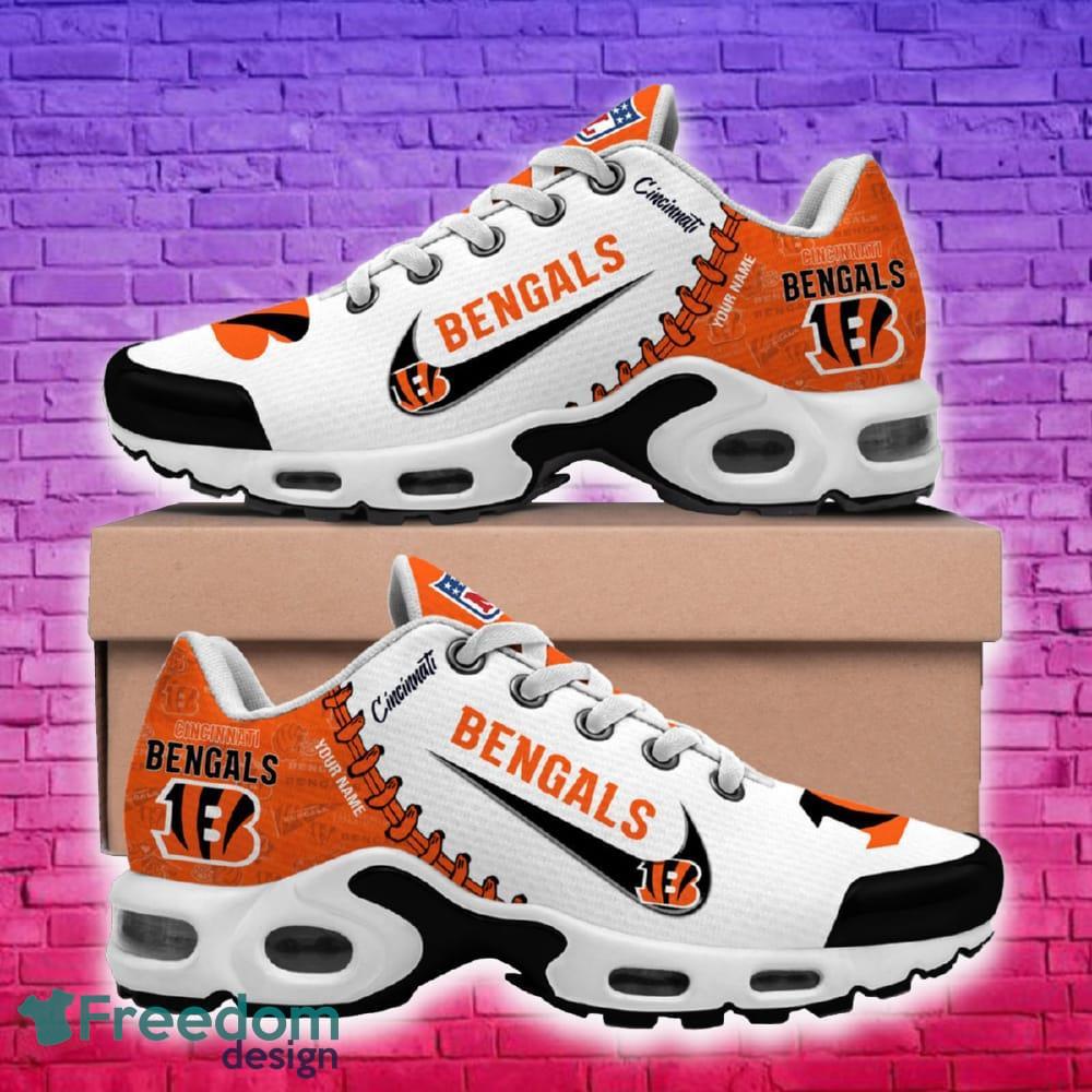 Cincinnati Bengals NFL New Personalized Air Cushion Sport Shoes For Fans Gift image Cincinnati Bengals NFL New Personalized Air Cushion Sport Shoes For Fans Gift - Cincinnati Bengals New Air Cushion Sport Shoes_2