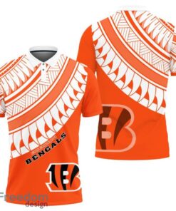 Cincinnati Bengals Polynesian Pattern Polo Shirt Cincinnati Bengals Polynesian Pattern Polo Shirt