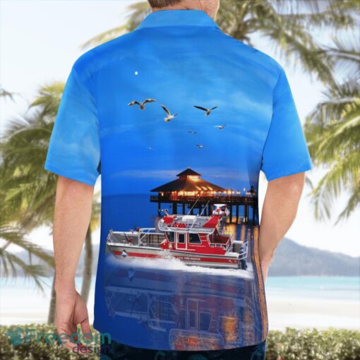 Cincinnati Fire Department Fireboat, Ohio Beach Hawaiian Shirt Summer Gift Product Photo 2