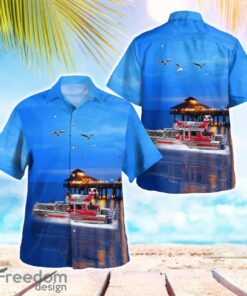 Cincinnati Fire Department Fireboat, Ohio Beach Hawaiian Shirt Summer Gift