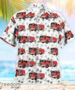 Cincinnati Fire Department, Ohio Fire Engine Hawaiian Shirt Beach Summer Shirt Product Photo 2