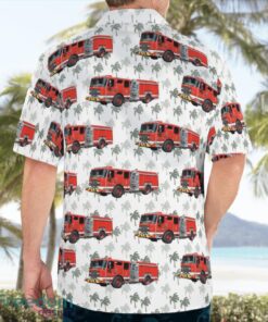 Cincinnati Fire Department, Ohio Fire Engine Hawaiian Shirt Beach Summer Shirt Product Photo 4