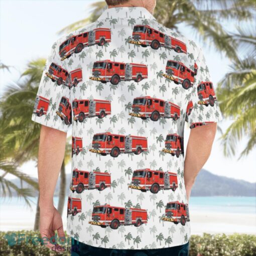 Cincinnati Fire Department, Ohio Fire Engine Hawaiian Shirt Beach Summer Shirt Product Photo 4