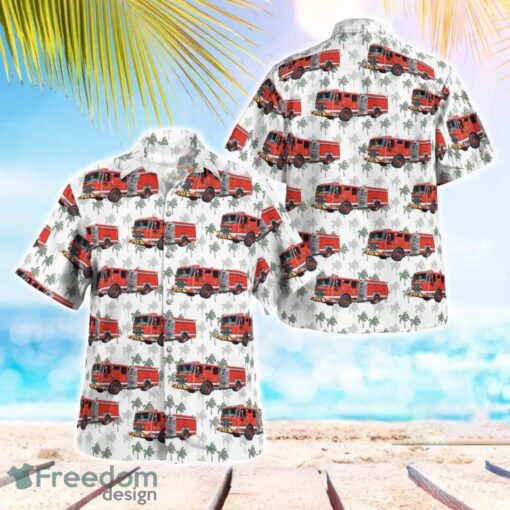 Cincinnati Fire Department, Ohio Fire Engine Hawaiian Shirt Beach Summer Shirt Product Photo 1