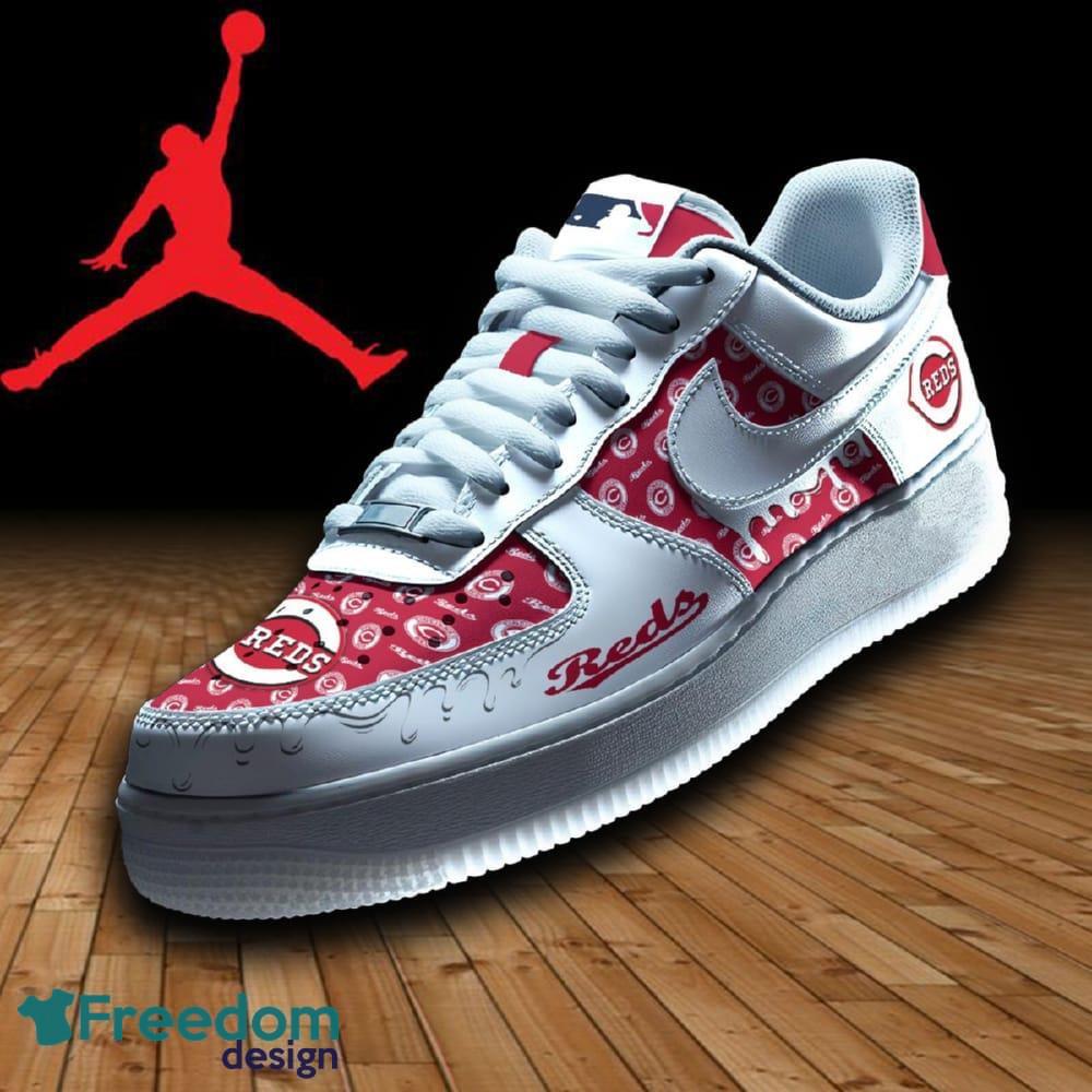 Cincinnati Reds Air Force 1 Shoes New Trending For Men Women Gift AF1 - Cincinnati Reds Air Force 1 Shoes New Trending For Men Women Gift AF1