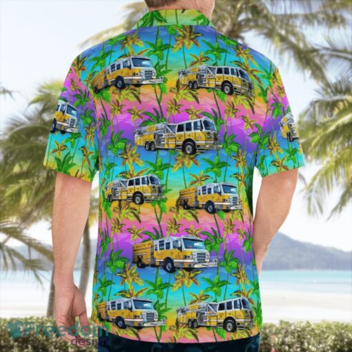 City of Alabaster, Alabama, Alabaster Fire Department Beach Hawaiian Shirt Product Photo 2