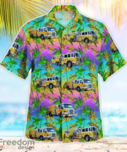 City of Alabaster, Alabama, Alabaster Fire Department Beach Hawaiian Shirt Product Photo 3