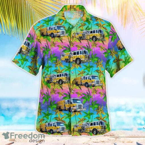 City of Alabaster, Alabama, Alabaster Fire Department Beach Hawaiian Shirt Product Photo 3