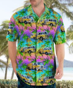 City of Alabaster, Alabama, Alabaster Fire Department Beach Hawaiian Shirt Product Photo 4