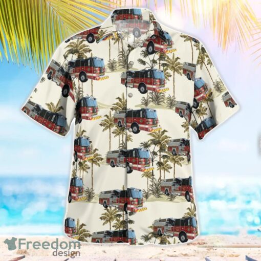 City of Bridgeport Fire Department (WV) Summer Hawaiian Shirt For Men Women Product Photo 3