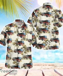 City of Bridgeport Fire Department (WV) Summer Hawaiian Shirt For Men Women