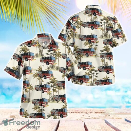 City of Bridgeport Fire Department (WV) Summer Hawaiian Shirt For Men Women Product Photo 1