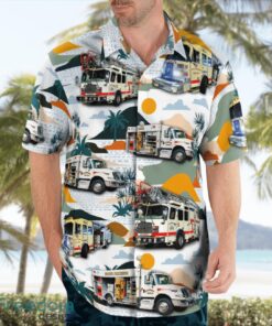 City of Decatur Fire and Rescue Beach Hawaiian Shirt Summer Gift Product Photo 3