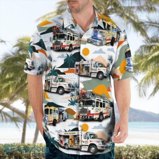 City of Decatur Fire and Rescue Beach Hawaiian Shirt Summer Gift Product Photo 3