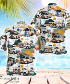 City of Decatur Fire and Rescue Beach Hawaiian Shirt Summer Gift