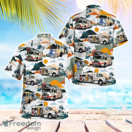 City of Decatur Fire and Rescue Beach Hawaiian Shirt Summer Gift Product Photo 1