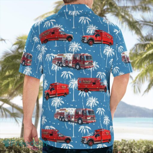 City Of Detroit Fire Department Beach Hawaiian Shirt Gift For Summer Holiday Product Photo 2