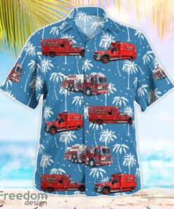 City Of Detroit Fire Department Beach Hawaiian Shirt Gift For Summer Holiday Product Photo 3