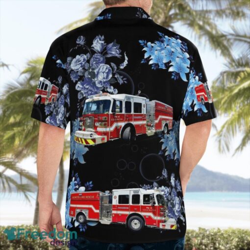 City of Edgewater Fire-Rescue Department Beach Hawaiian Shirt Summer Gift Product Photo 2