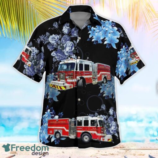 City of Edgewater Fire-Rescue Department Beach Hawaiian Shirt Summer Gift Product Photo 3