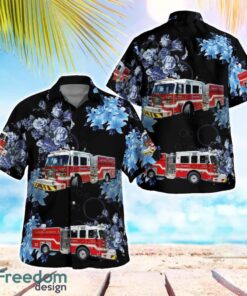 City of Edgewater Fire-Rescue Department Beach Hawaiian Shirt Summer Gift