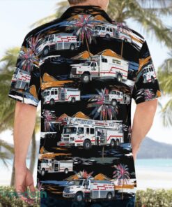 City of Independence Iowa, Fire Department Beach Hawaiian Shirt Summer Gift Product Photo 2