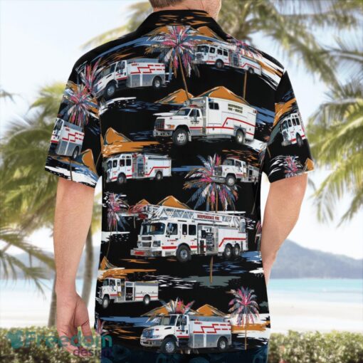 City of Independence Iowa, Fire Department Beach Hawaiian Shirt Summer Gift Product Photo 2