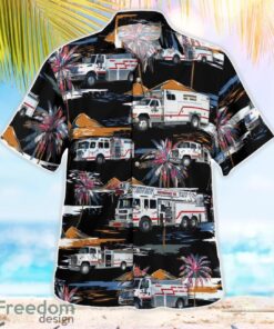 City of Independence Iowa, Fire Department Beach Hawaiian Shirt Summer Gift Product Photo 3