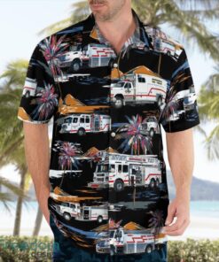 City of Independence Iowa, Fire Department Beach Hawaiian Shirt Summer Gift Product Photo 4