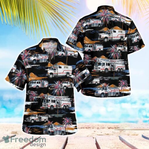 City of Independence Iowa, Fire Department Beach Hawaiian Shirt Summer Gift Product Photo 1