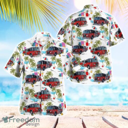 City of New Bern Fire-Rescue Beach Hawaiian Shirt Gift For Summer Holiday Product Photo 1