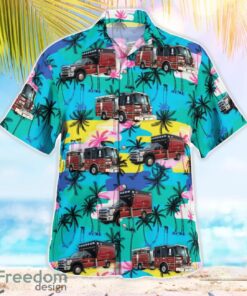 City of New Smyrna Beach Fire Department Beach Hawaiian Shirt Summer Gift Product Photo 3