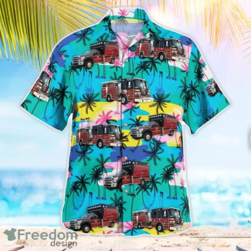 City of New Smyrna Beach Fire Department Beach Hawaiian Shirt Summer Gift Product Photo 3