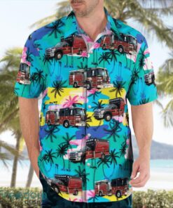 City of New Smyrna Beach Fire Department Beach Hawaiian Shirt Summer Gift Product Photo 4