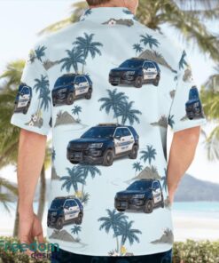 City of Sioux City Police Department, Iowa 3D Hawaiian Shirt Product Photo 2