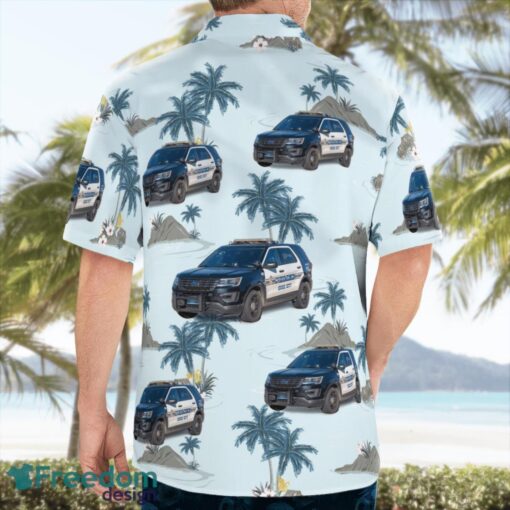 City of Sioux City Police Department, Iowa 3D Hawaiian Shirt Product Photo 2