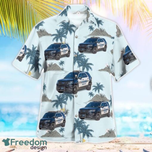 City of Sioux City Police Department, Iowa 3D Hawaiian Shirt Product Photo 3