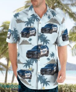 City of Sioux City Police Department, Iowa 3D Hawaiian Shirt Product Photo 4