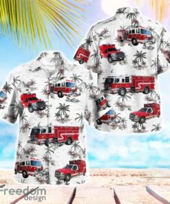 City of Yuma Fire Department 3D Hawaiian Shirt