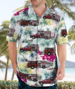 Clarence Center Vol Fire Co., Clarence Center, New York Beach Hawaiian Shirt Summer Gift Product Photo 4