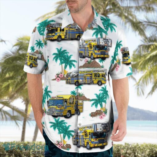 Clark County Fire Department Beach Hawaiian Shirt Summer Gift Product Photo 3