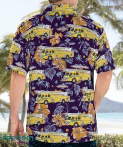 Clark County Fire Department, Nevada Fire Truck Hawaiian Shirt Beach Summer Shirt Product Photo 4