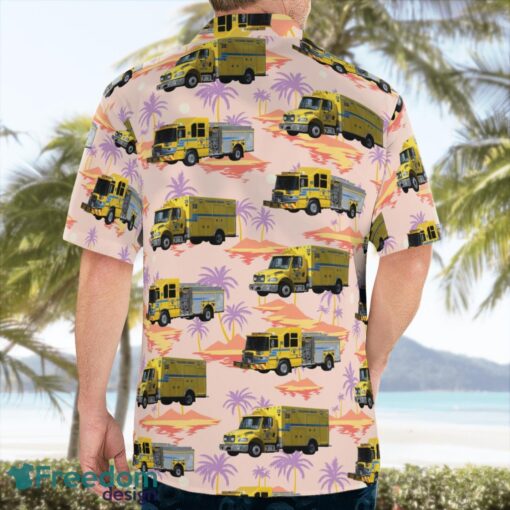 Clark County, Nevada, Clark County Fire Department Summer Hawaiian Shirt For Men Women Product Photo 2