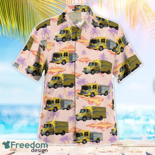 Clark County, Nevada, Clark County Fire Department Summer Hawaiian Shirt For Men Women Product Photo 3