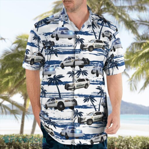 Clark County Sheriff Washington Aloha Hawaiian Shirt Product Photo 3