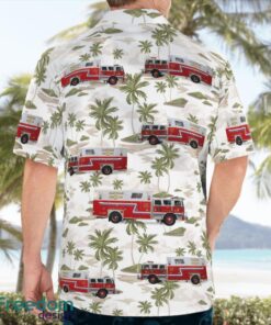 Clayville Fire Department 3D Hawaiian Shirt Product Photo 2